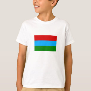 Camiseta Bandera de la República de Karelia