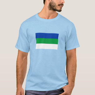Camiseta Bandera de la República de Komi
