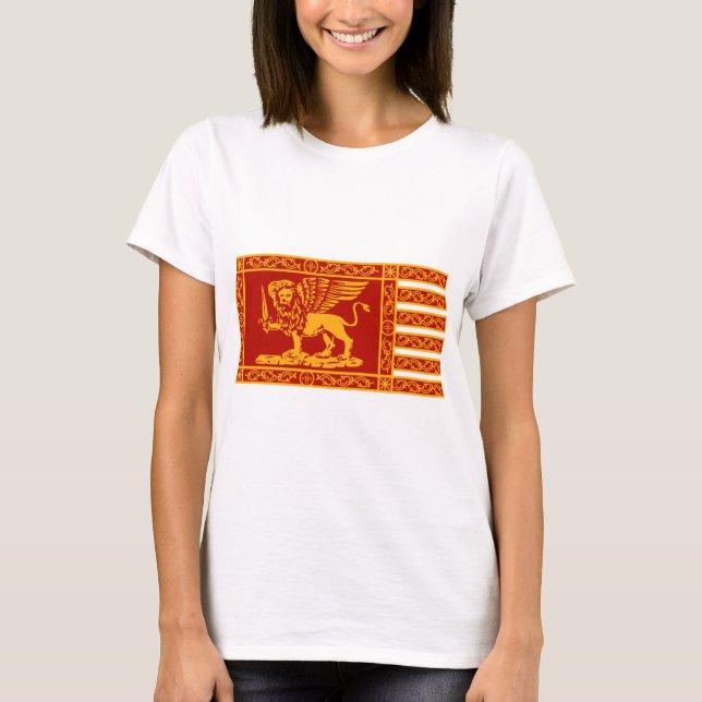 Camiseta Bandera de la República de Venecia (Anverso)