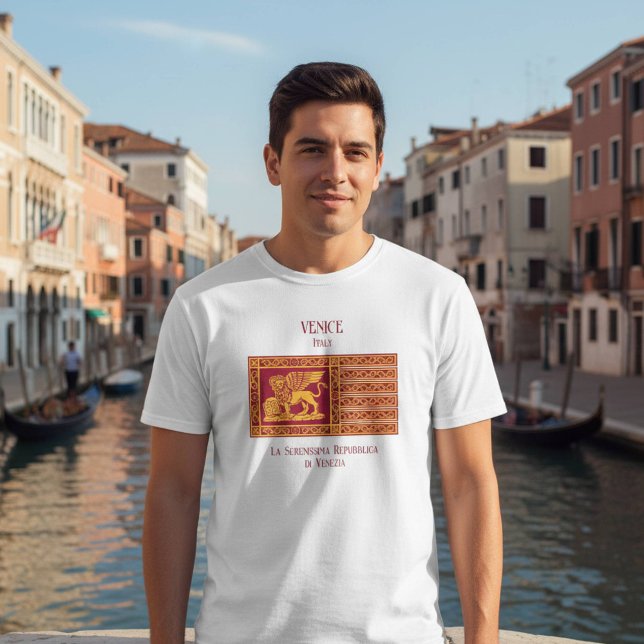 Camiseta Bandera de la República de Venecia (Subido por el creador)