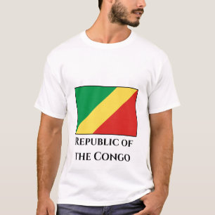 Camiseta Bandera de la República del Congo