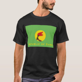 Camiseta Bandera de la República del Zaire