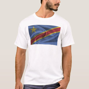 Camiseta Bandera de la República Democrática del Congo