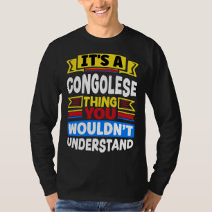Camiseta Bandera de la República Democrática del Congo Es U