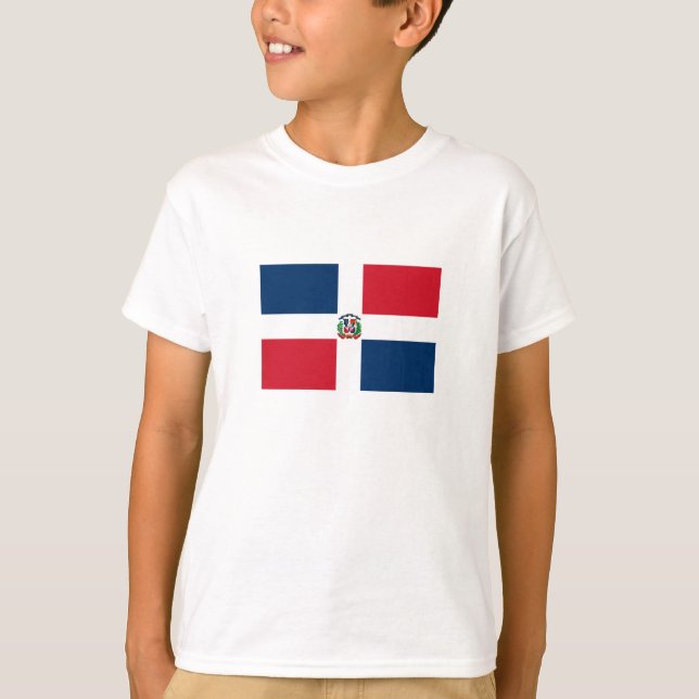 Camiseta Bandera de la República Dominicana (Anverso)