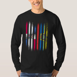 Camiseta Bandera de la República Dominicana Ecuador País de
