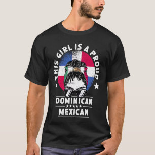 Camiseta Bandera De La República Dominicana México Crecía A