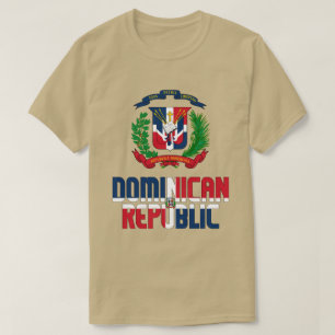 Camiseta Bandera de la República Dominicana y Patriótico De