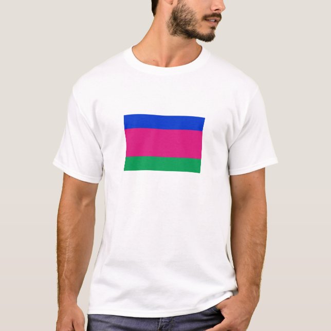 Camiseta Bandera de la República Popular de Kuban (Anverso)