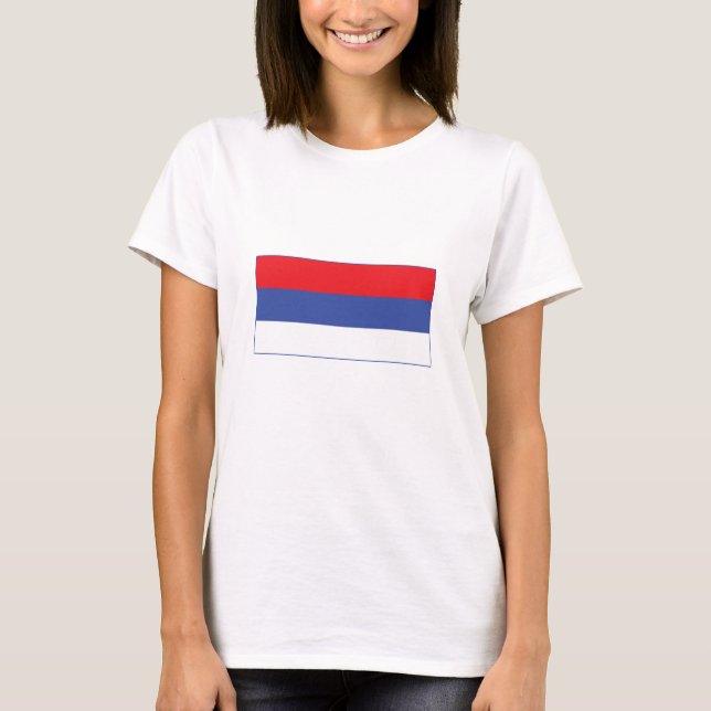 Camiseta Bandera de la República Srpska (Anverso)