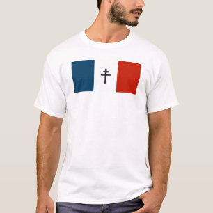 Camiseta Bandera de la resistencia francesa símbolo de guer