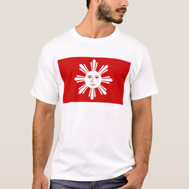 Camiseta Bandera de la revolución de Katipunan (Anverso)