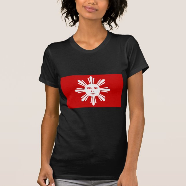 Camiseta Bandera de la revolución de Katipunan (Anverso)