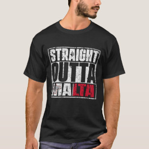 Camiseta Bandera de la salida de Malta