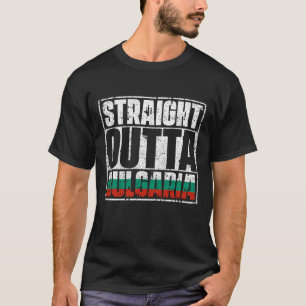 Camiseta Bandera de la salida directa de Bulgaria