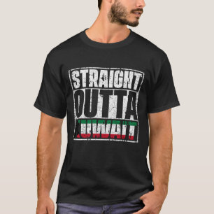 Camiseta Bandera de la salida directa de Kuwait