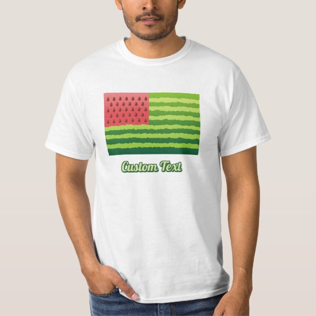 Camiseta Bandera de la sandía (Anverso)