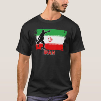 Camiseta Bandera de la selección nacional de fútbol de Irán