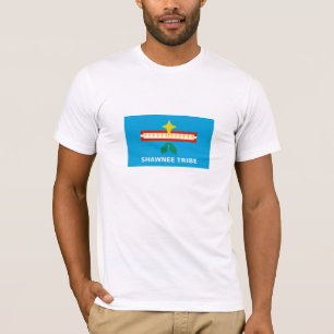 Camiseta Bandera de la tribu del Shawnee de Oklahoma