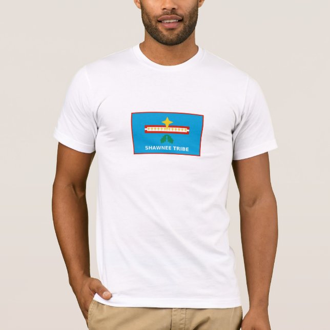 Camiseta Bandera de la tribu del Shawnee de Oklahoma (Anverso)