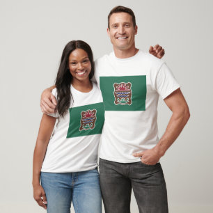 Camiseta Bandera de la tribu Missisquoi Occidental Abenaki