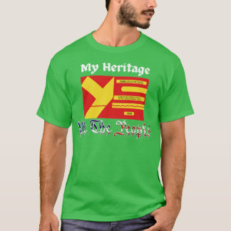 Camiseta Bandera de la tribu Sioux de Yankton mi herencia n