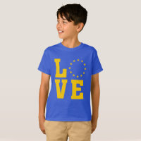 Bandera de la UE, Unión Europea, AMOR