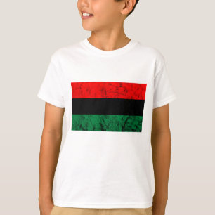 Camiseta Bandera de la UNIA Panafricana Libertad Rodea Libe