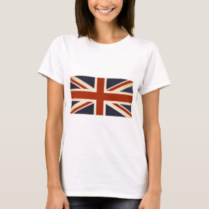 Camiseta Bandera de la Unión Británica Vintage
