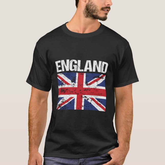 Camiseta Bandera de la Unión Jack Inglaterra Reino Unido Gr (Anverso)