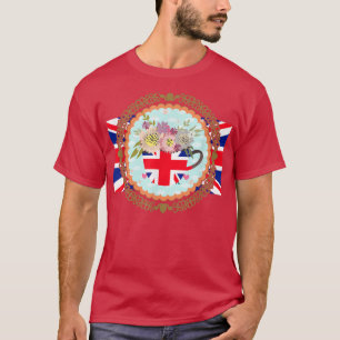 Camiseta Bandera De La Unión Jack Para Niños Y Jubilee Teac
