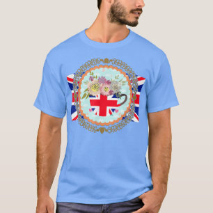 Camiseta Bandera De La Unión Jack Para Niños Y Jubilee Teac