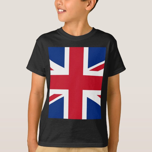 Camiseta Bandera de la Unión Real del Reino Unido (Anverso)