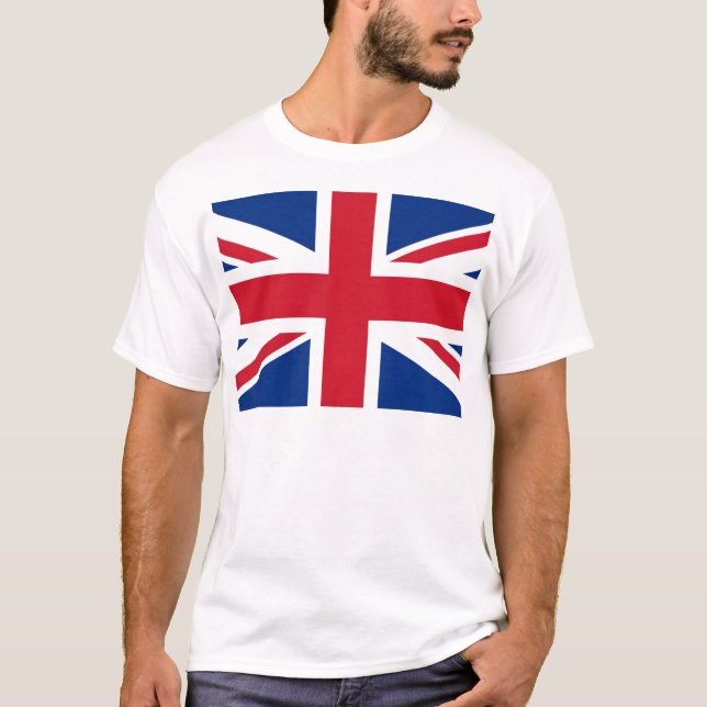 Camiseta Bandera de la Unión Real del Reino Unido (Anverso)