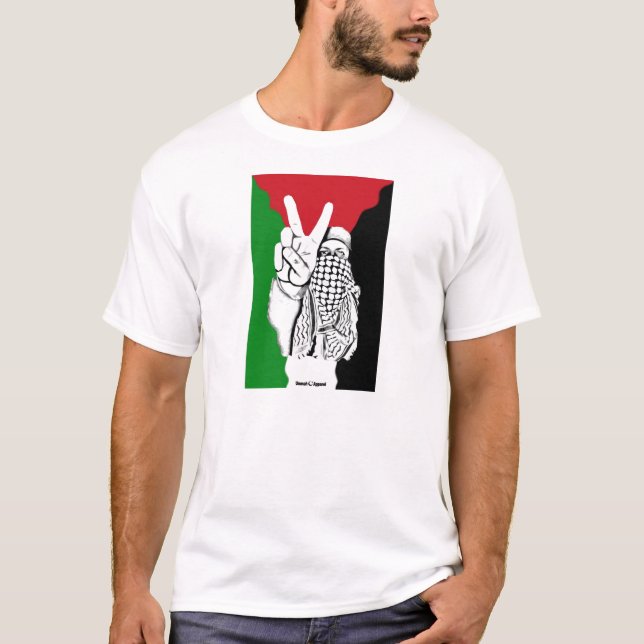 Camiseta Bandera de la Victoria en Palestina (Anverso)