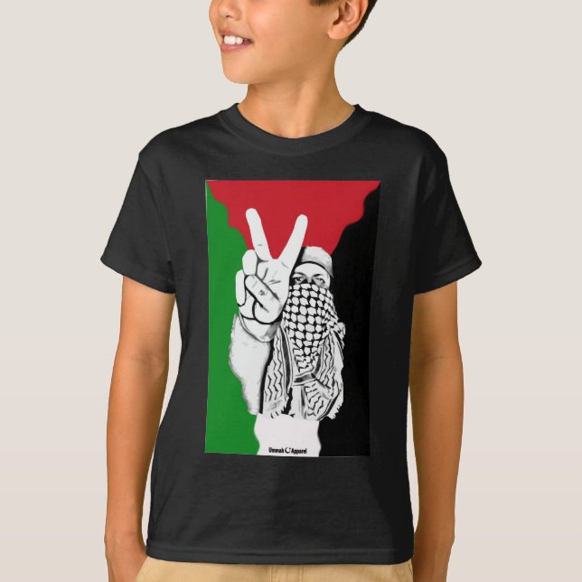 Camiseta Bandera de la Victoria en Palestina (Anverso)