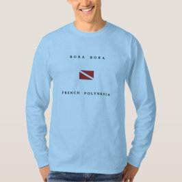 Camiseta Bandera de la zambullida del equipo de