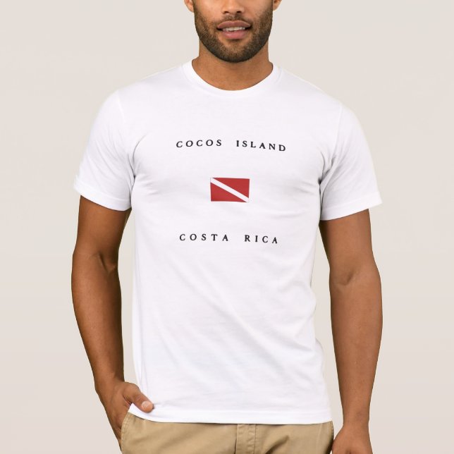 Camiseta Bandera de la zambullida del equipo de (Anverso)