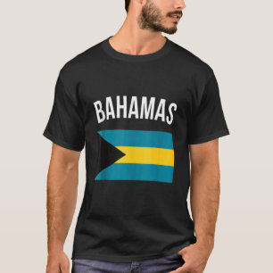 Camiseta Bandera de las Bahamas Bahamiano Viaje Recuerdo Ba
