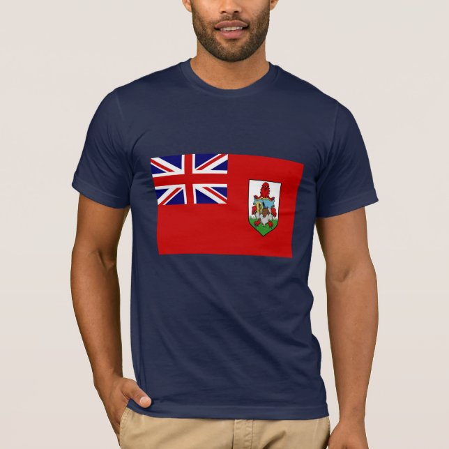 Camiseta Bandera de las Bermudas (Anverso)