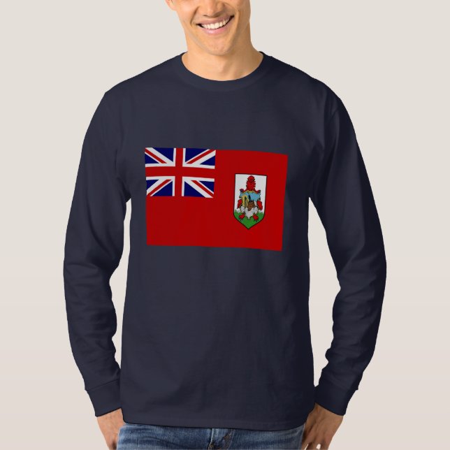 Camiseta Bandera de las Bermudas (Anverso)
