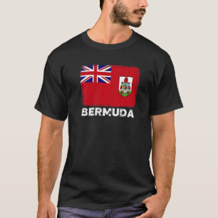 Camiseta Bandera de las Bermudas apoya a las mujeres de las