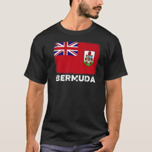 Camiseta Bandera de las Bermudas apoya a las mujeres de las