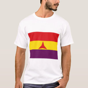 Camiseta Bandera de las Brigadas Internacionales (Guerra Ci