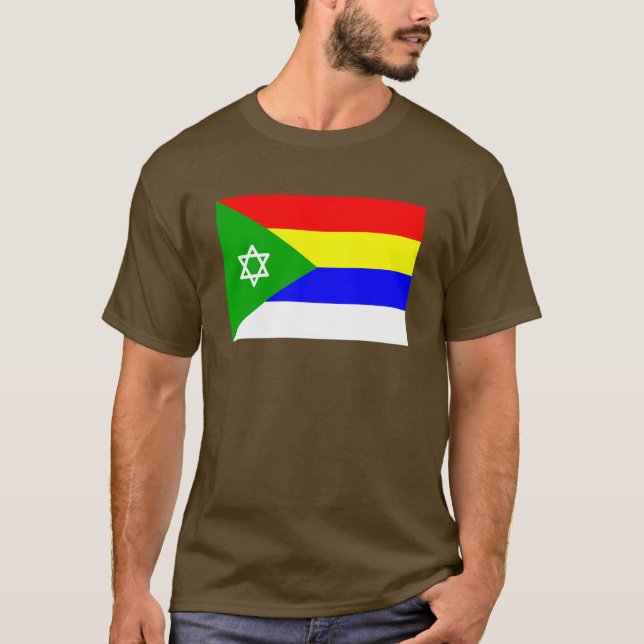 Camiseta Bandera de las FDI drusa (Anverso)