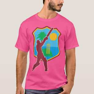 Camiseta Bandera de las Indias Occidentales en críquet