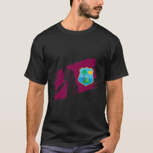 Camiseta Bandera de las Indias Occidentales jugador de fans