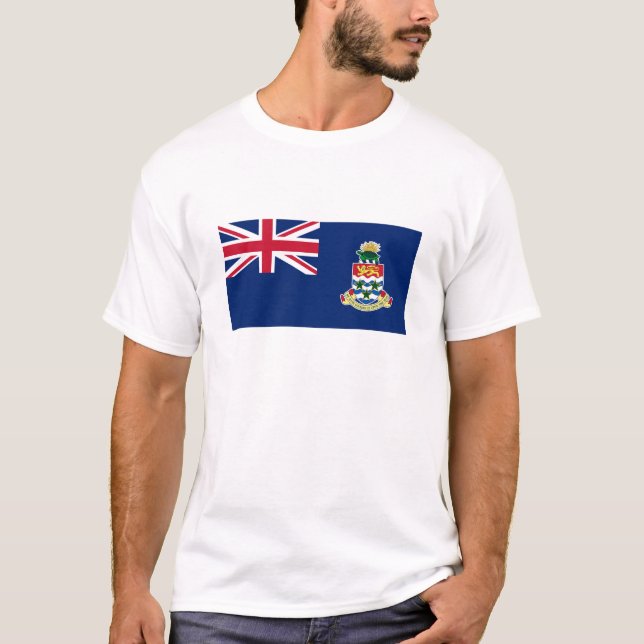 Camiseta Bandera de las Islas Caimán (Anverso)