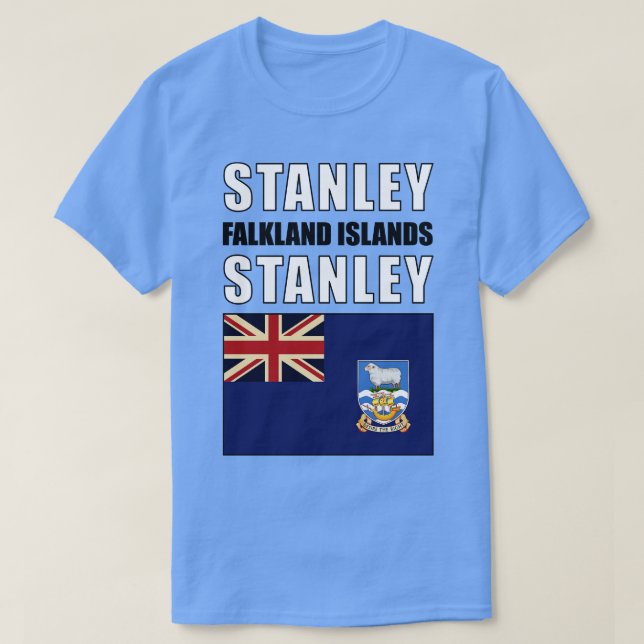 Camiseta Bandera de las Islas Falkland (Diseño del anverso)