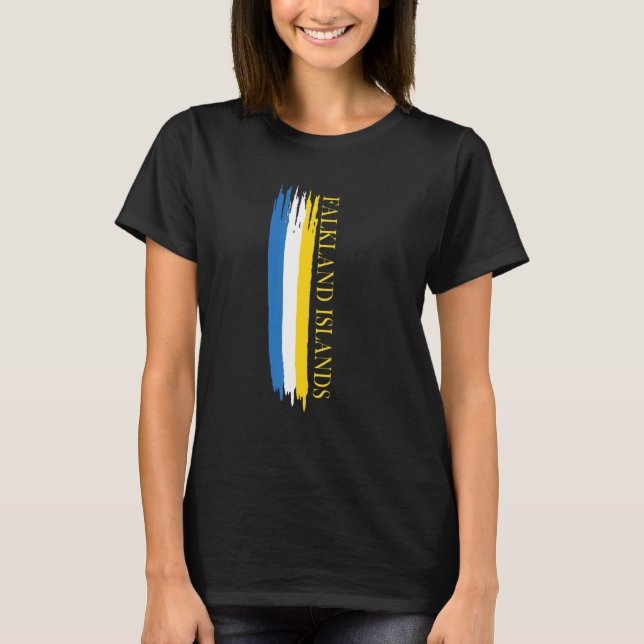 Camiseta Bandera de las Islas Falkland (Anverso)